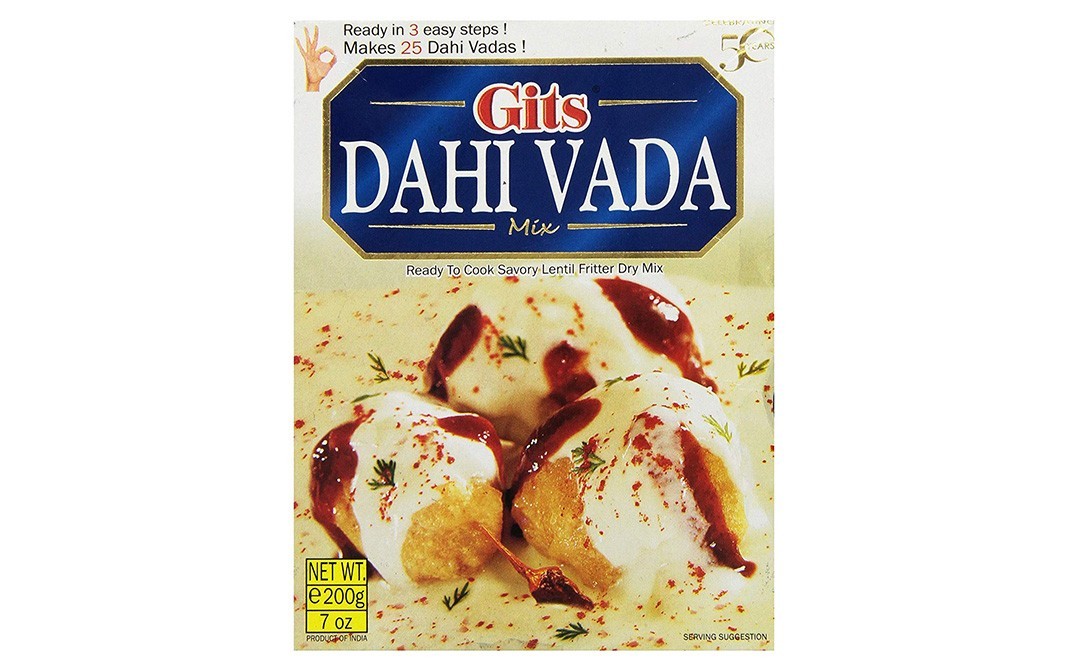 Gits Dahi Vada Mix   Box  200 grams
